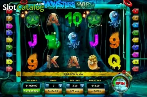 Скрин2. Monsters Bash слот
