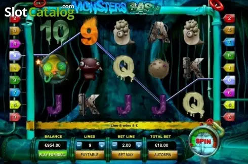 Скрин3. Monsters Bash слот