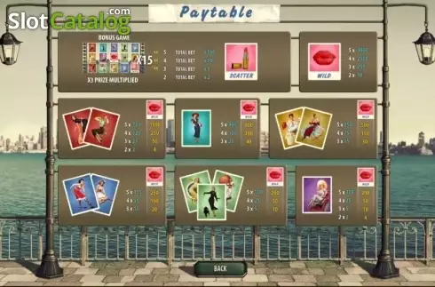 Скрин4. Pin Up Girls (GameScale) слот