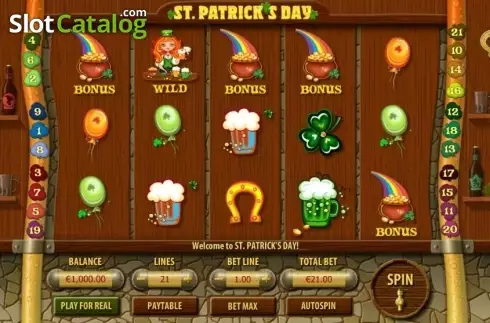 Скрин2. St Patricks Day слот