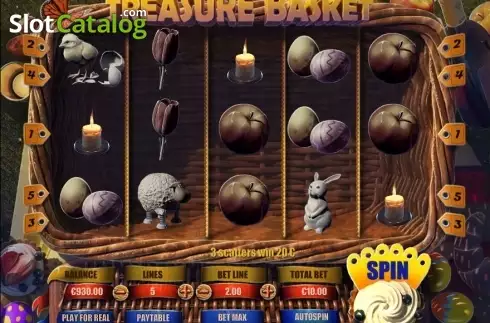 Скрин2. Treasure Basket слот