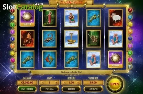 Скрин2. Zodiac Slot слот
