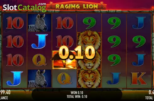 Скрин4. Raging Lion слот