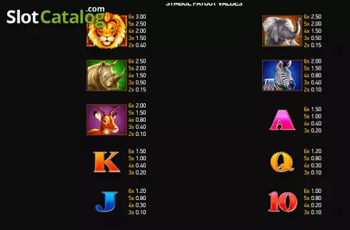 Скрин6. Raging Lion слот