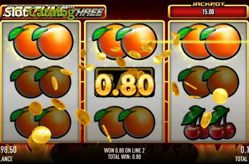 Скрин4. Fortune Three слот