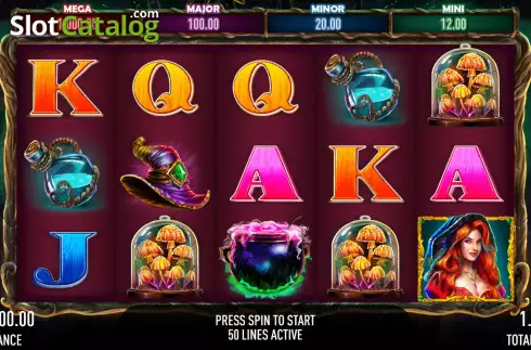 Скрин2. Witch Treasures слот