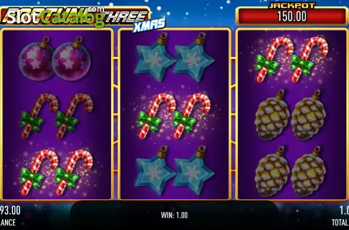 Скрин3. Fortune Three Xmas слот