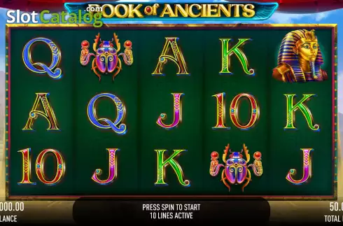 Скрин2. Book of Ancients слот