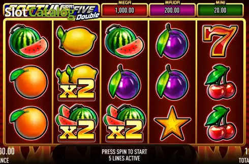 Скрин3. Fortune Five Double слот