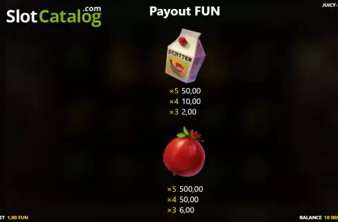 Скрин6. Juicy Do Five слот