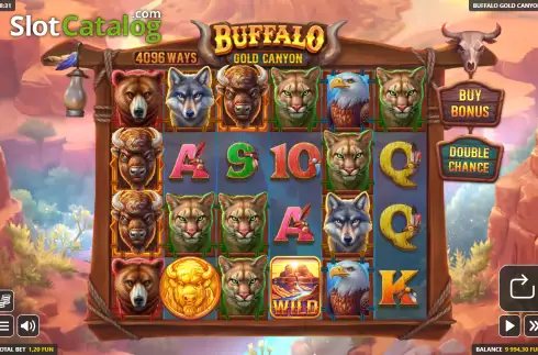 Video 1. Buffalo Gold Canyon слот