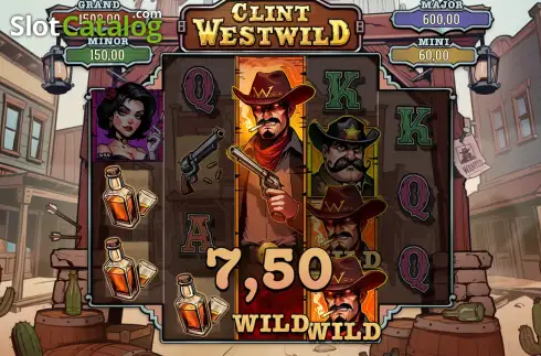 Скрин3. Clint Westwild слот