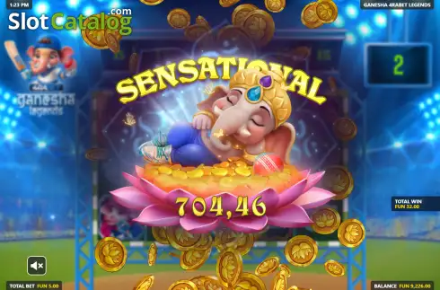 Скрин3. Ganesha 4RABET Legends слот