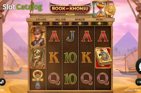 Скрин2. Book of Khonsu слот