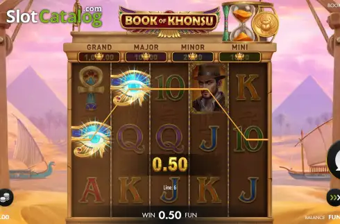 Скрин3. Book of Khonsu слот