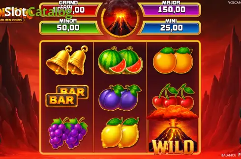 Скрин2. Volcano Golden Coins слот