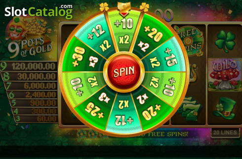 Скрин6. 9 Pots of Gold слот