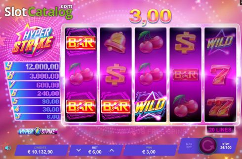 Скрин6. Hyper Strike слот