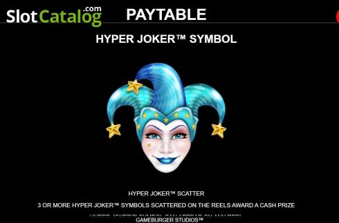 Скрин7. Hyper Joker слот