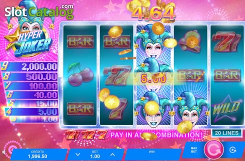 Скрин4. Hyper Joker слот