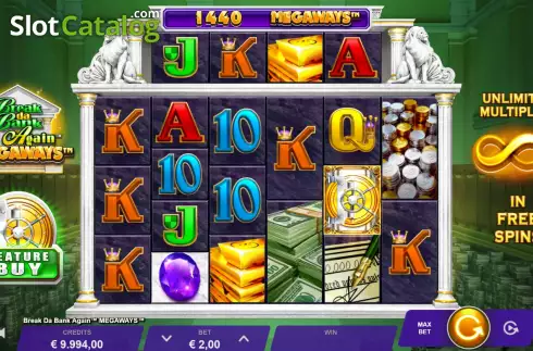 Скрин2. Break Da Bank Again Megaways слот