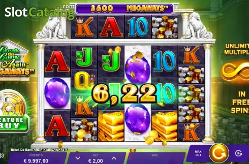 Скрин3. Break Da Bank Again Megaways слот