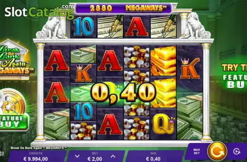 Скрин4. Break Da Bank Again Megaways слот
