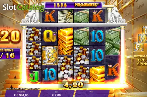 Скрин8. Break Da Bank Again Megaways слот