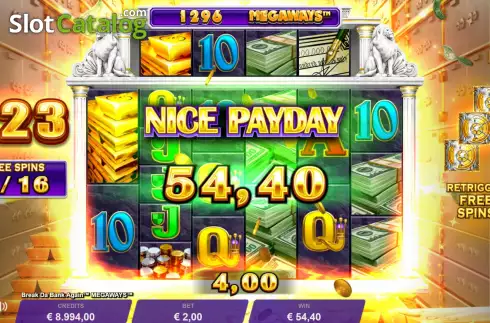 Скрин9. Break Da Bank Again Megaways слот