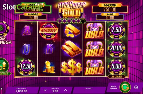 Скрин2. Hyper Joker Gold слот