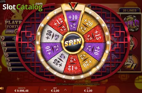 Скрин7. Playboy Fortunes HyperSpins слот