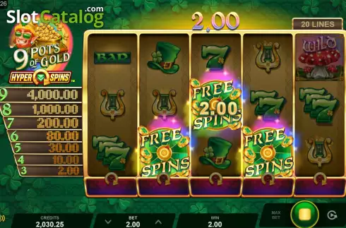 Скрин6. 9 Pots of Gold HyperSpins слот