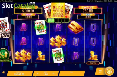 Скрин2. Play Your Cards слот