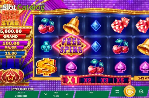 Скрин3. Hyper Joker Star слот