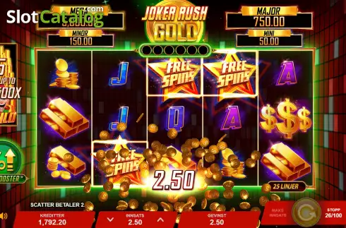 Скрин7. Joker Rush Gold слот
