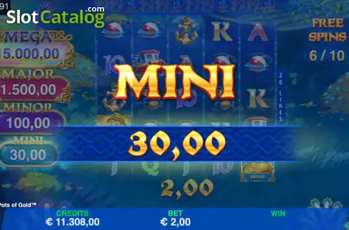 Скрин7. Fishin' BIGGER Pots Of Gold слот