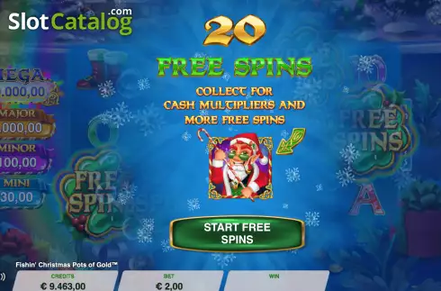 Скрин7. Fishin’ Christmas Pots Of Gold слот