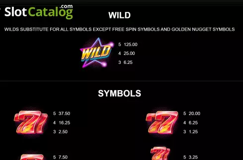 Скрин9. Golden Nugget Hyper Strike слот