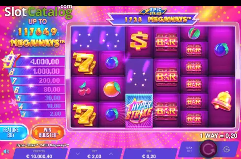 Скрин3. Hyper Strike Cash Megaways слот