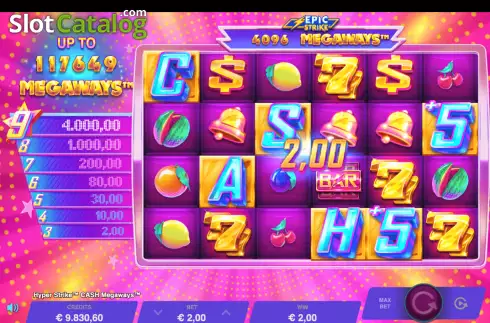 Скрин5. Hyper Strike Cash Megaways слот