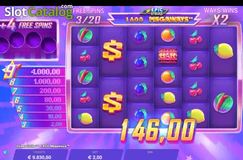 Скрин8. Hyper Strike Cash Megaways слот