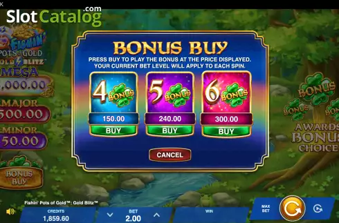 Скрин3. Fishin' Pots of Gold: Gold Blitz слот