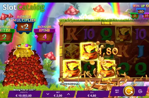 Скрин4. Mining Pots of Gold слот