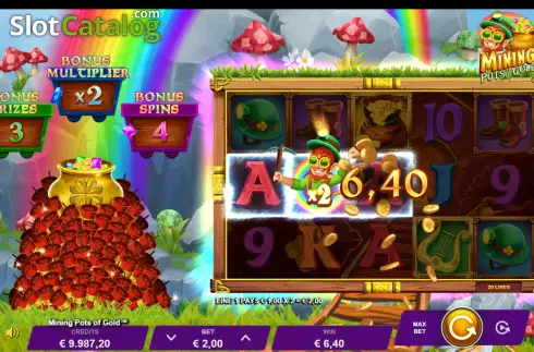 Скрин5. Mining Pots of Gold слот