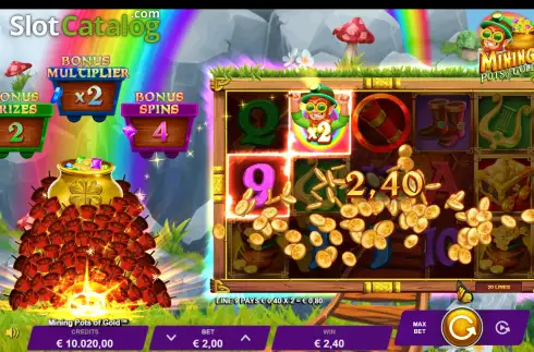 Скрин6. Mining Pots of Gold слот