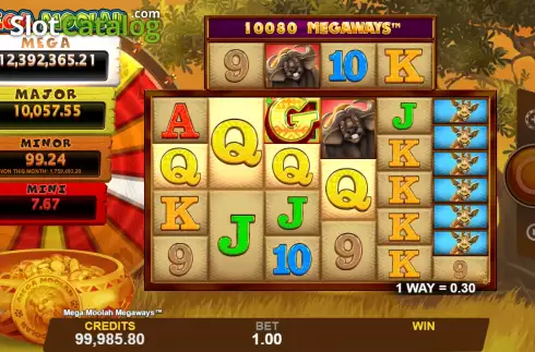 Скрин4. Mega Moolah Megaways слот