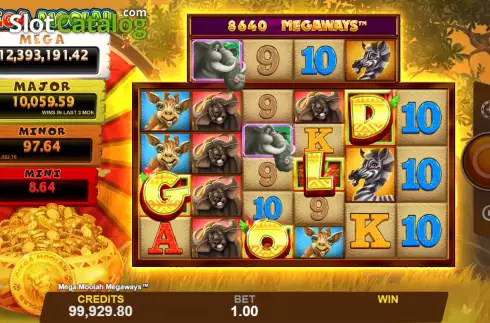 Скрин6. Mega Moolah Megaways слот