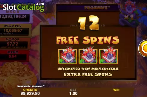 Скрин7. Mega Moolah Megaways слот