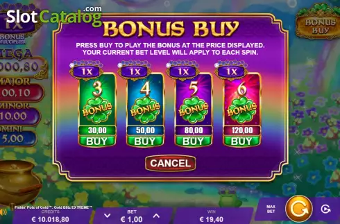 Скрин7. Fishin' Pots of Gold: Gold Blitz EXTREME слот