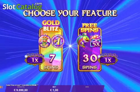 Скрин9. Fishin' Pots of Gold: Gold Blitz EXTREME слот